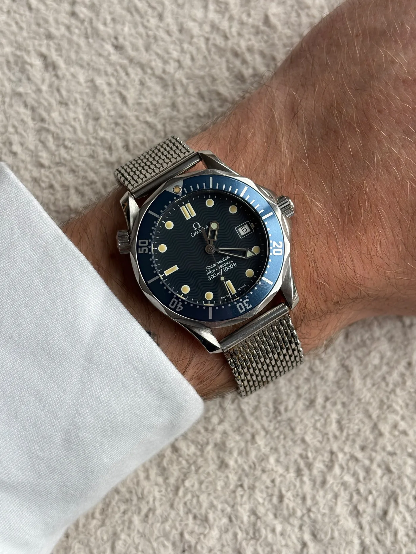 Omega Seamaster Professional 300M réf. 196.1502 — montre vintage & de luxe · Horvane