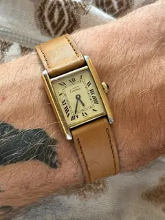 face — Cartier Tank Must