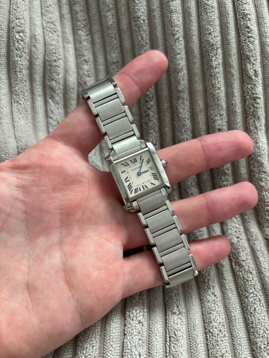 Cartier Tank Française réf. 2465 — montre vintage & de luxe · Horvane