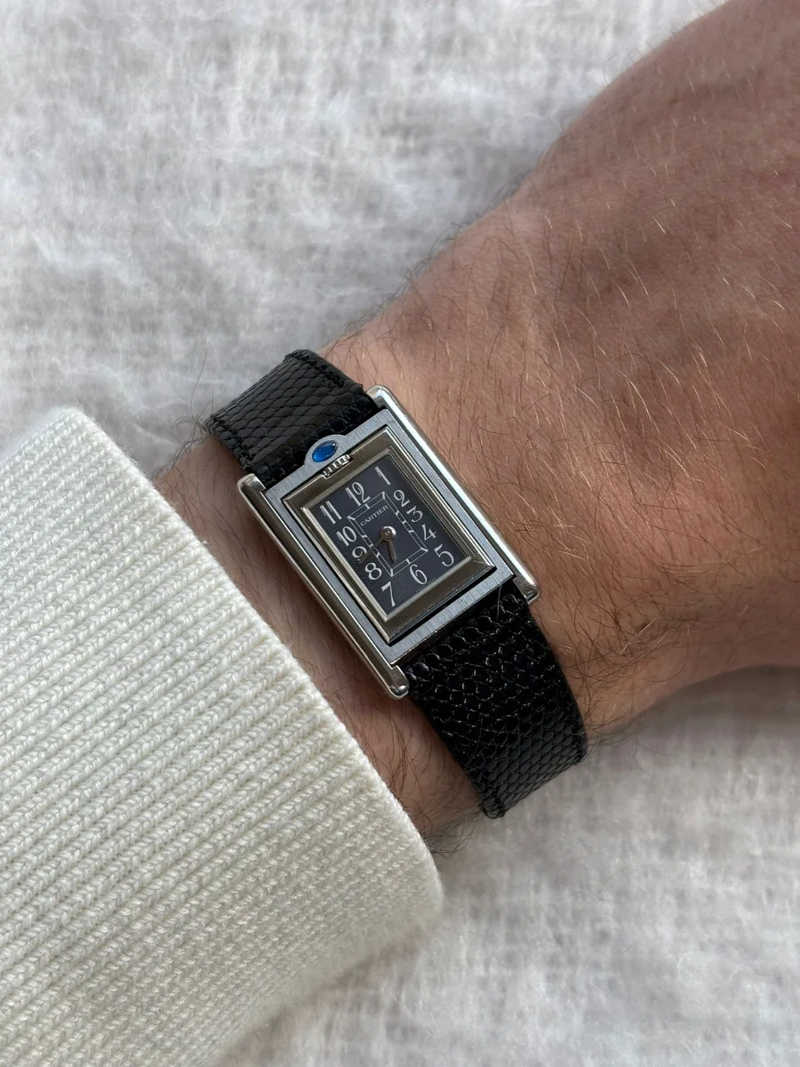 Cartier Tank Basculante réf. 2386 — montre vintage & de luxe · Horvane