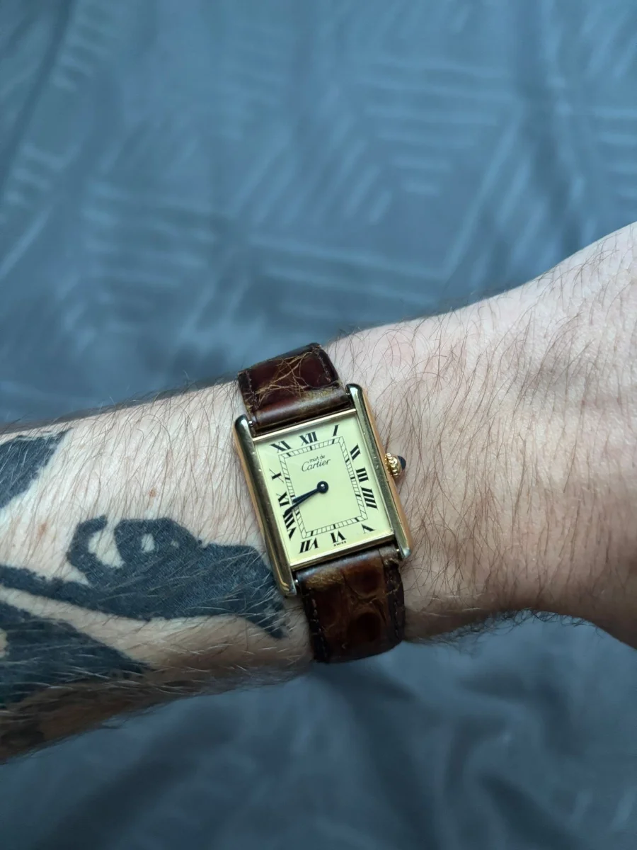 Cartier Tank Must réf. 590005 — montre vintage & de luxe · Horvane