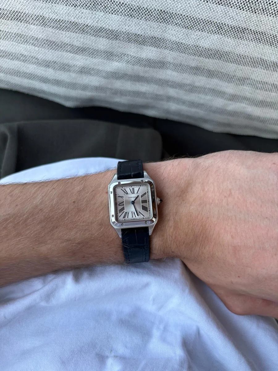 Cartier Santos Dumont réf. WSSA0023 — montre vintage & de luxe · Horvane