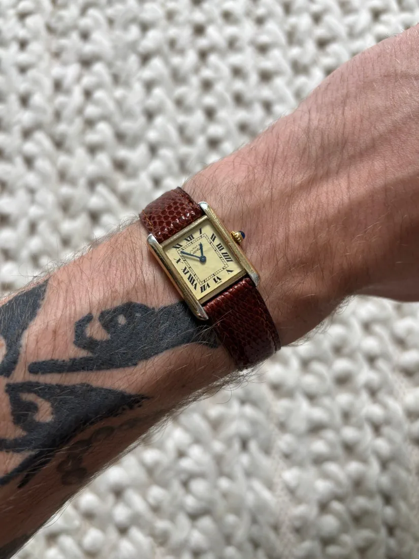 Cartier Tank Must réf. 66001 — montre vintage & de luxe · Horvane
