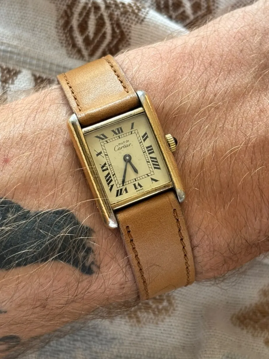 Cartier Tank Must — montre vintage & de luxe · Horvane