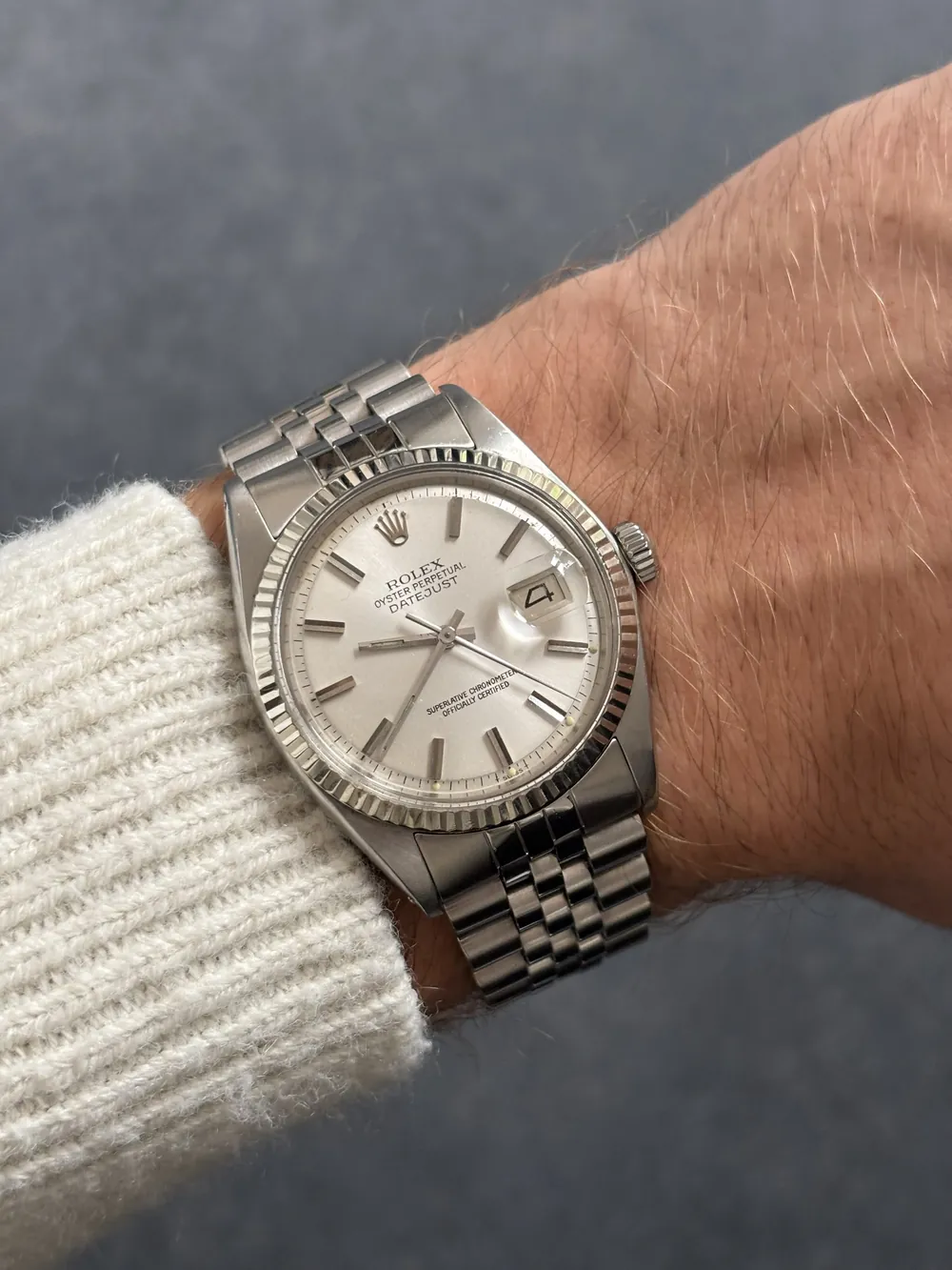 Rolex Datejust réf. 1601 — montre vintage & de luxe · Horvane