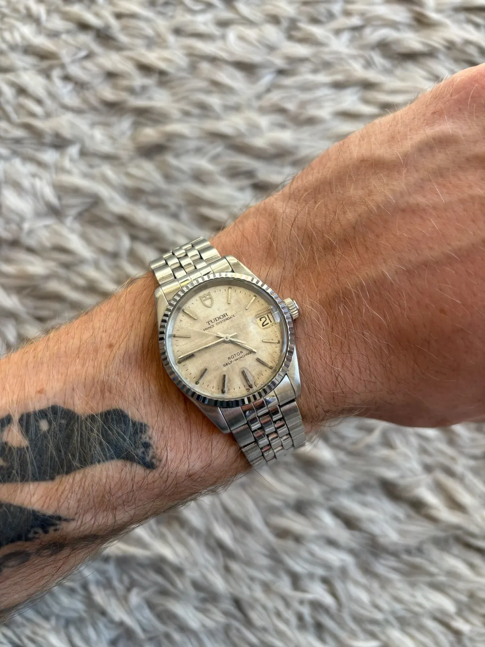 Tudor Prince Date réf. 72034 — montre vintage & de luxe · Horvane