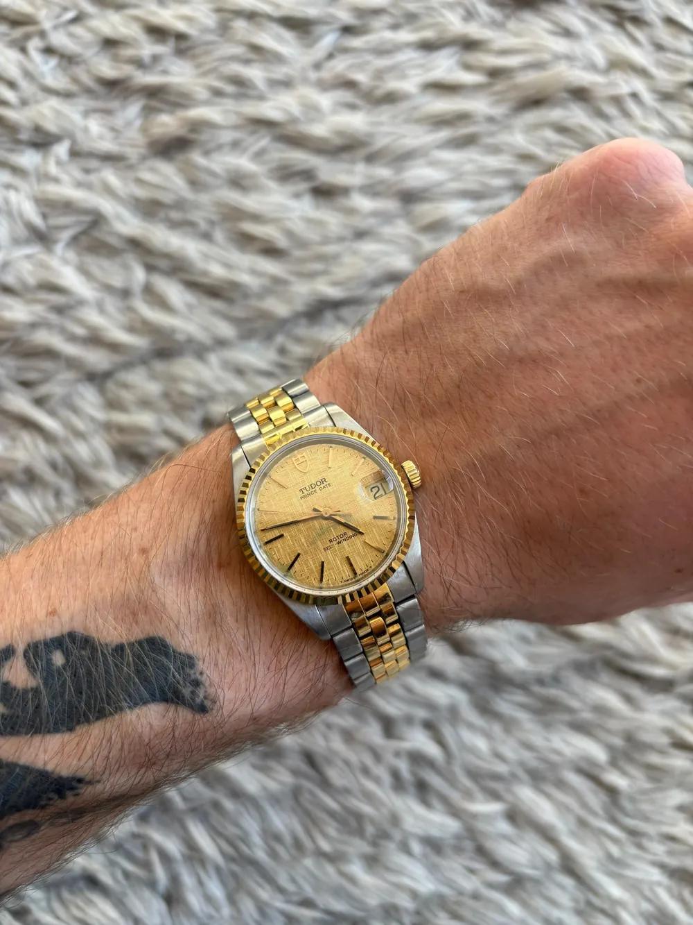 Tudor Prince Date réf. 72033 — montre vintage & de luxe · Horvane